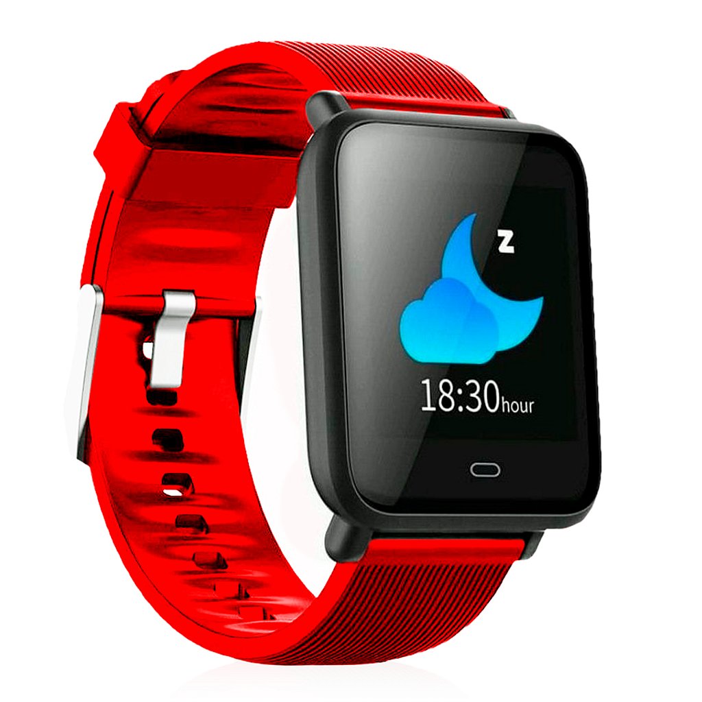 Relógio Inteligente Q9 Pressão Pulso 2 Pulseiras Memoria 64K