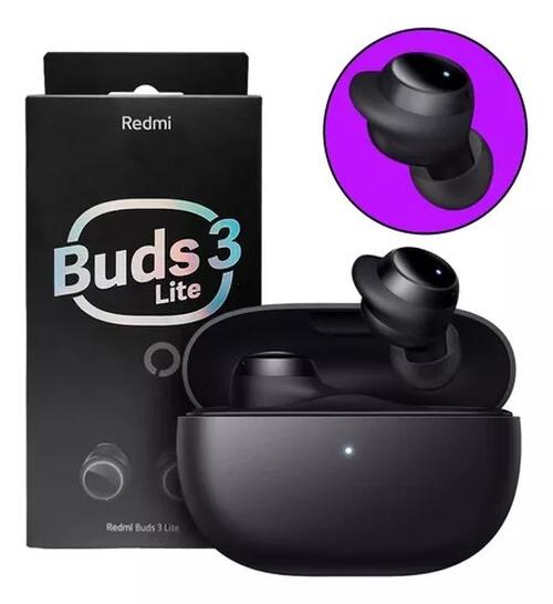 Fone De Ouvido Xiaomi Buds 3 Lite Original - Preto