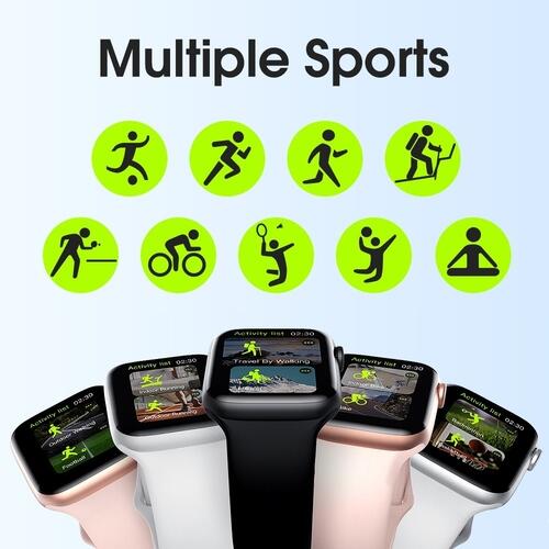 Smartwatch W29s Com NFC Chat GPT IA Lançamento - Branco