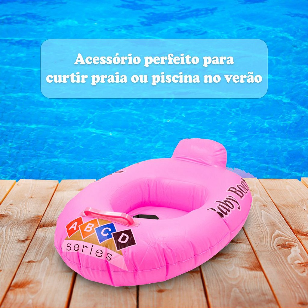 Boia Bote Infantil Inflável Criança Piscina Praia Verão