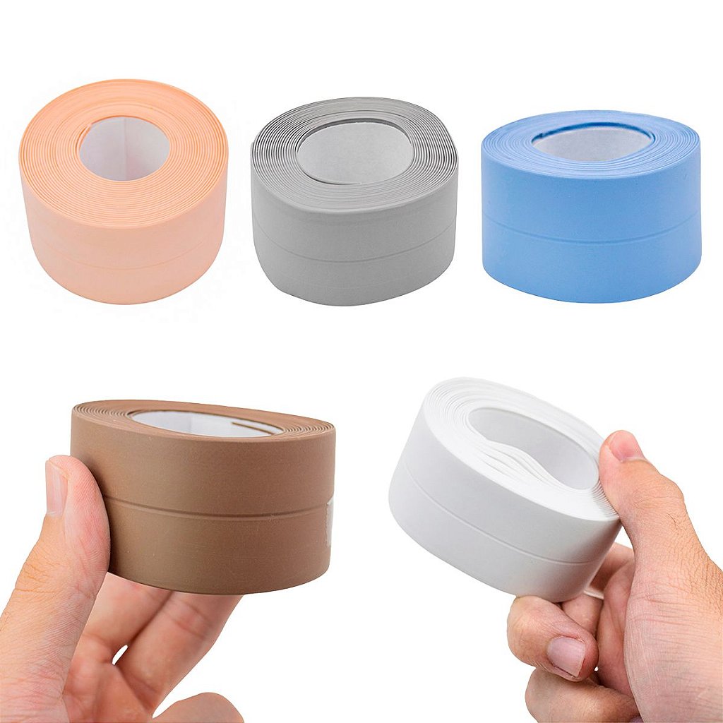 Fita De Vedação Adesiva Porta Janela Protetor 3 Metros X 3,5cm