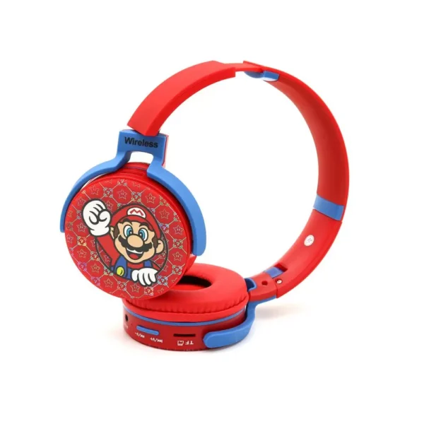 Fone De Ouvido Sem Fio Bluetooth Mário Bros Menino Menina