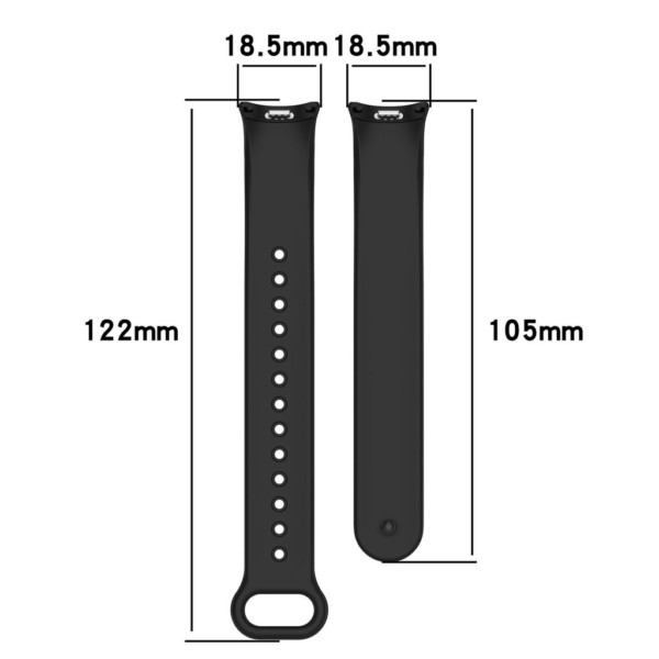 Pulseira Silicone Para Smartband Mi Band 8 Compatível Miband