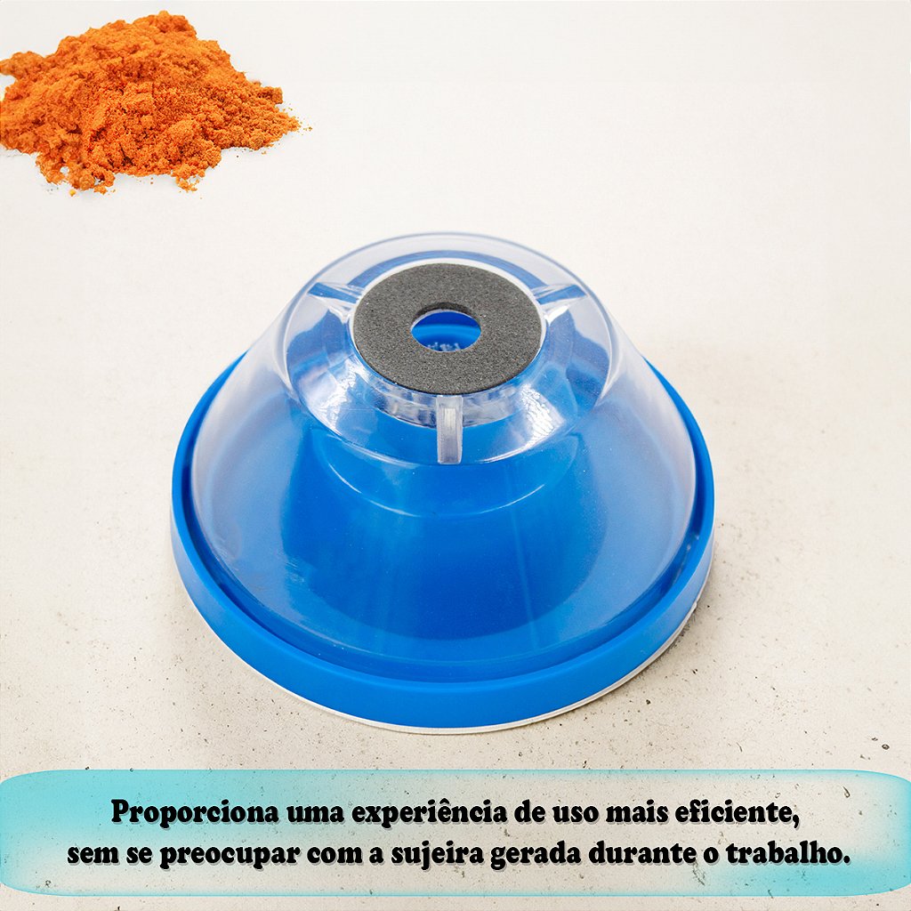 Coletor De Po Poeira Sujeira Para Furadeira Manual Acessorio Ferramentas