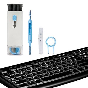 Escova Limpeza 7 Em 1 Teclado Fone Ouvido Celular Macia