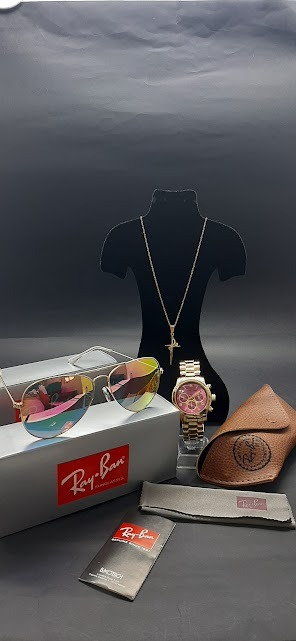 Kit MK + Ray Ban feminino