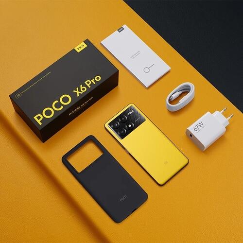 Smartphone Xiaomi Poco X6 Pro 5G 12/512GB - Cinza