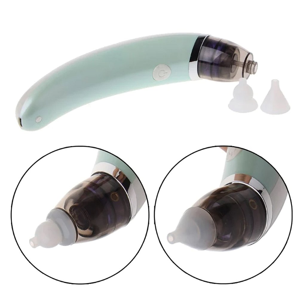 Aspirador Nasal Infantil Elétrico USB Bebê Limpeza De Nariz