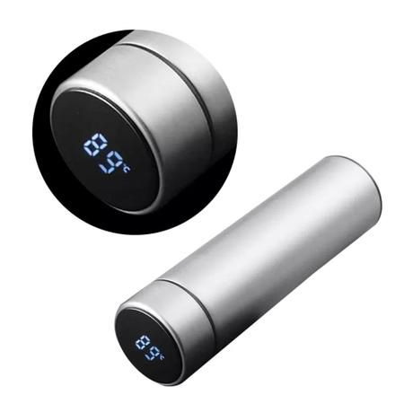 Garrafa Térmica Inteligente Indicador Sensor Temperatura