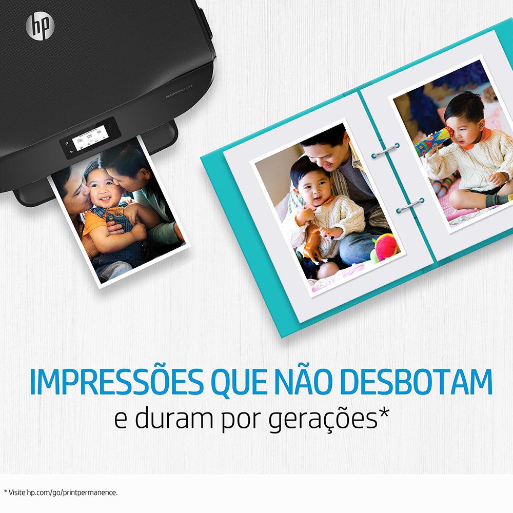 Cartucho Impressora Tinta Original Hp 667 Preto 2ml