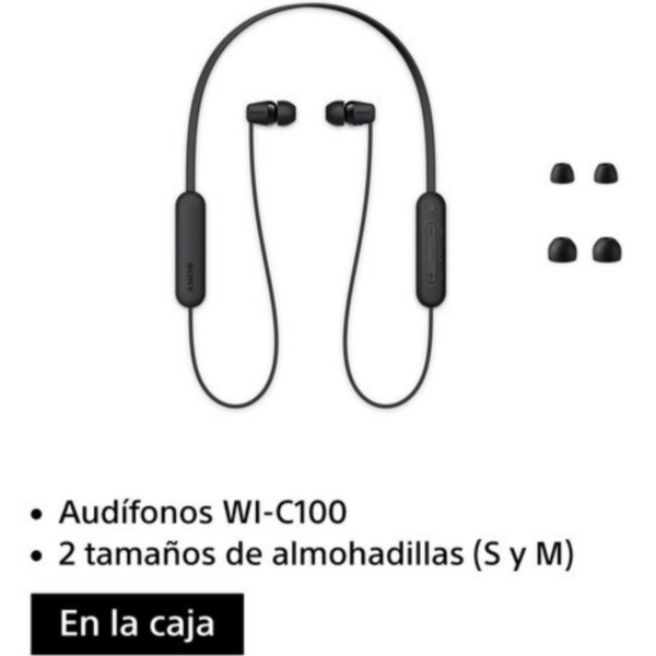 Fone De Ouvido Neckband Sem Fio Sony Wi-c100