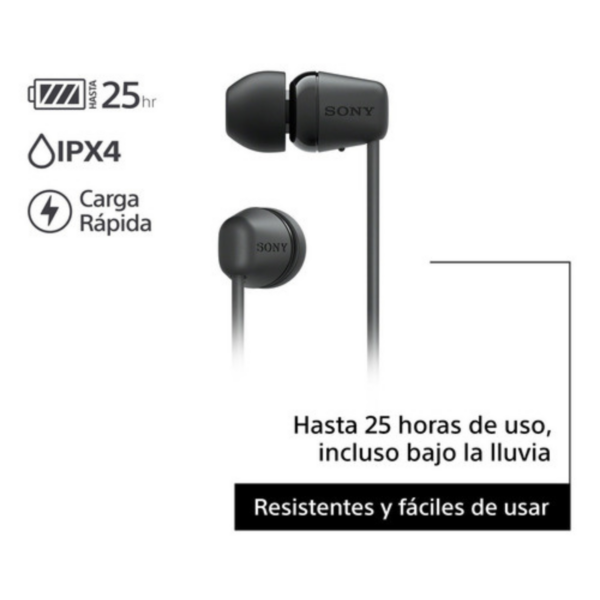 Fone De Ouvido Neckband Sem Fio Sony Wi-c100