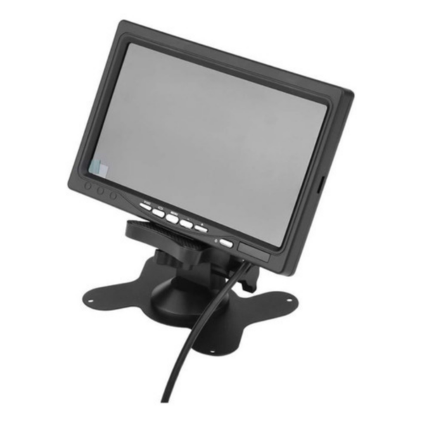 Tela Monitor Digital Lcd 7 Colorida – Hdmi – Vga – Av