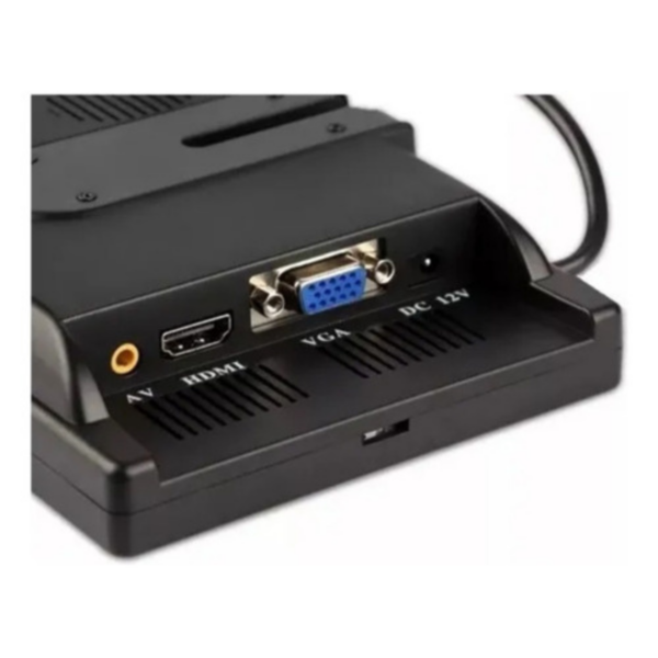 Tela Monitor Digital Lcd 7 Colorida – Hdmi – Vga – Av