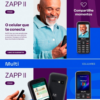 Celular Idoso Multilaser Zap Ii Dual Chip 3g Bluetooth Wifi