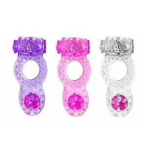 Anel Peniano Pérola Vibrador Duplo Prazer