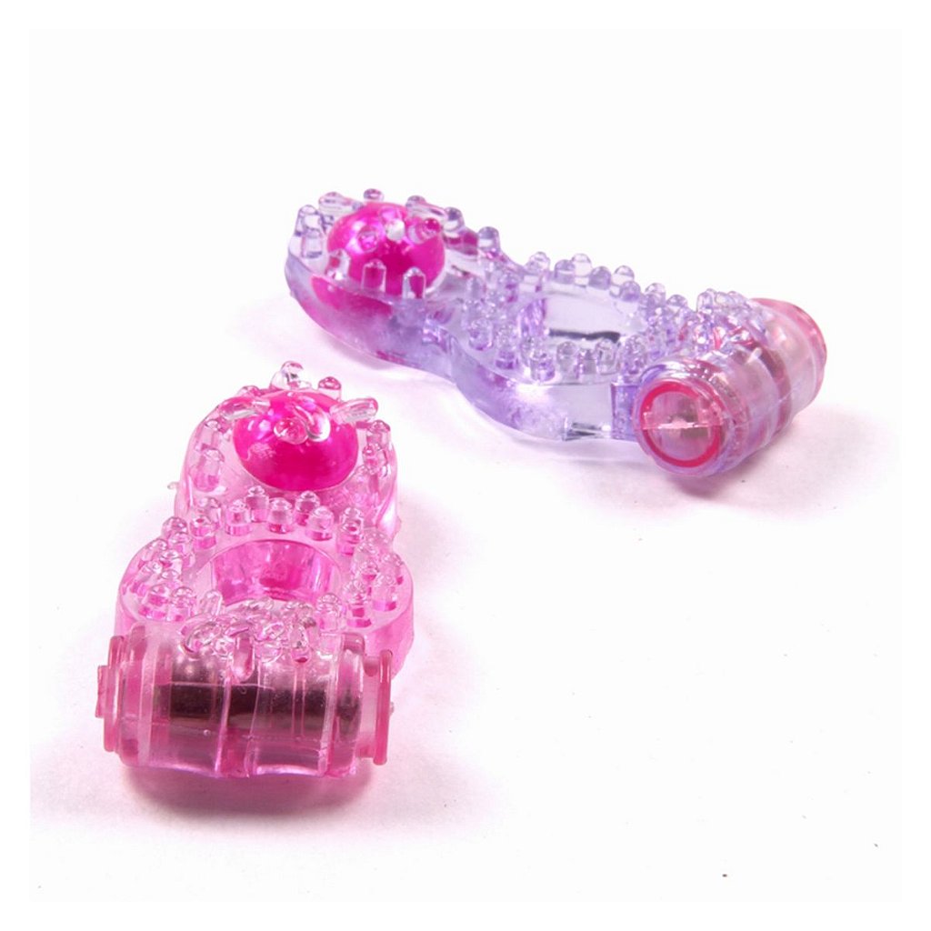Anel Peniano Pérola Vibrador Duplo Prazer