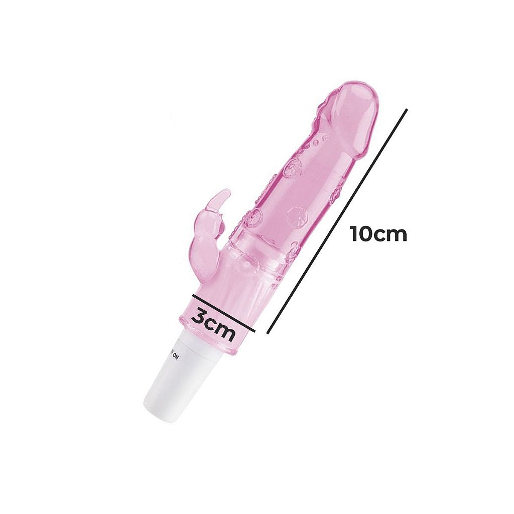Vibrador Ponto G Estimulador Coelhinho Macio Jelly Silencioso