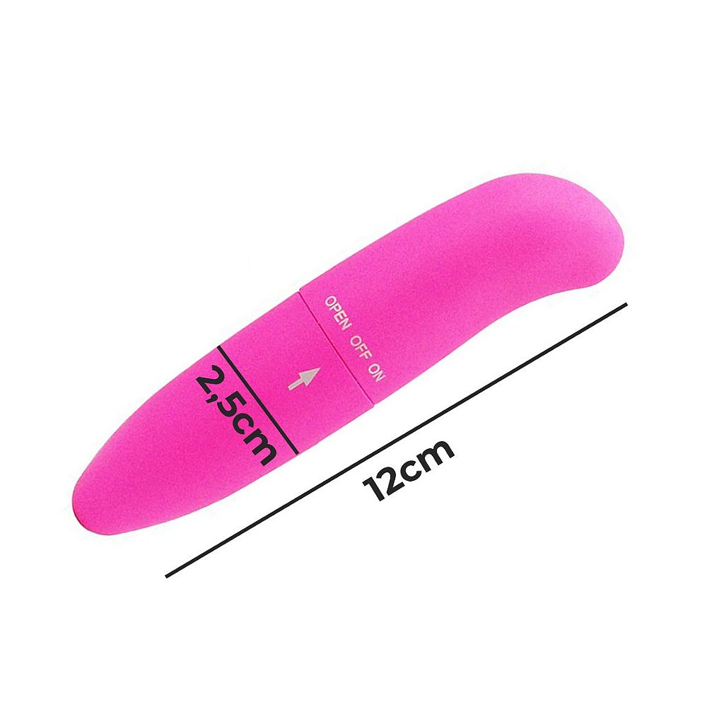 Vibrador Personal Estimulador Mini Ponto G Aveludado Silencioso