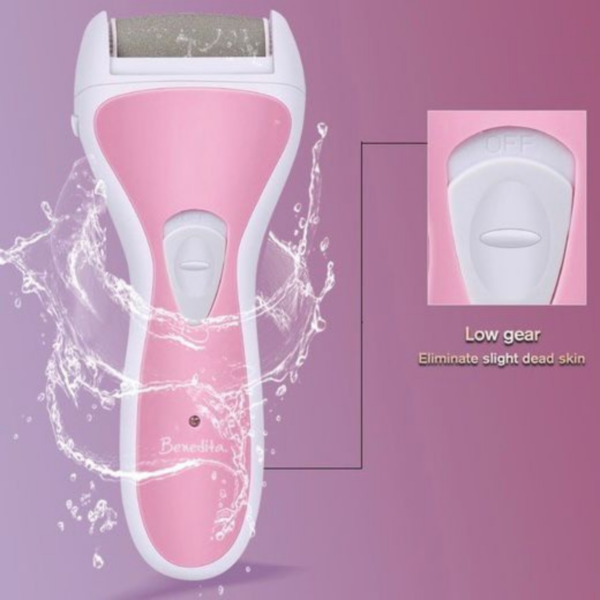 Lixa Elétrica Esfoliador P/ Pés Calos Recarregável 3 in 1