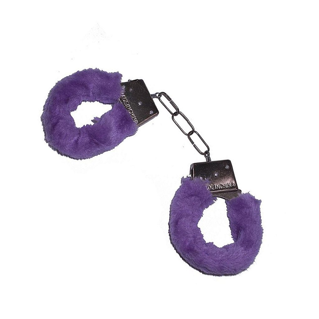 Algema De Metal Com Chave Pelúcia Fantasia