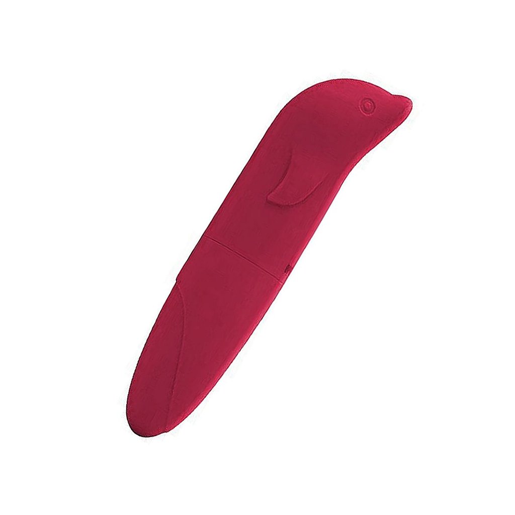 Vibrador Golfinho Estimulador Mini Ponto G Aveludado