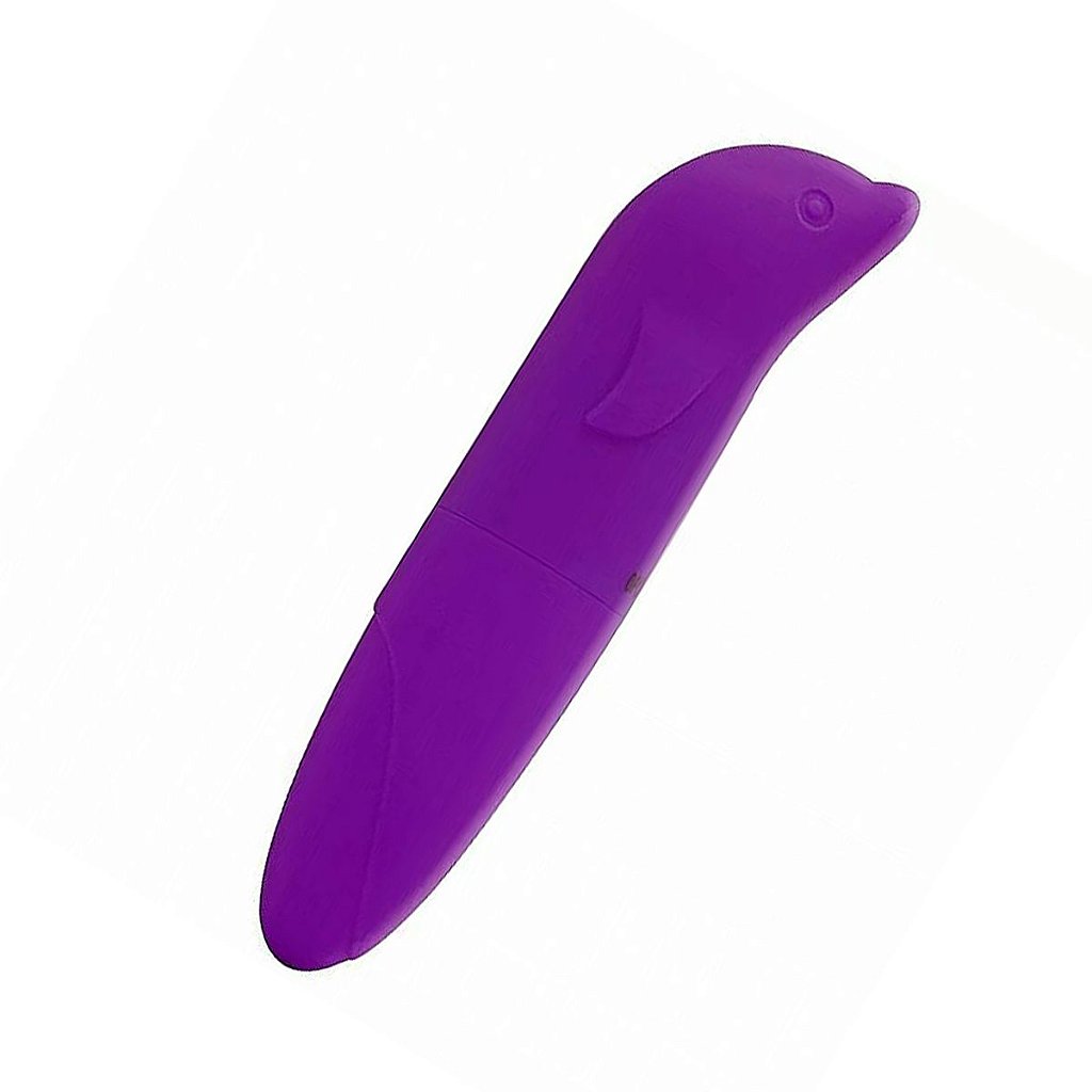 Vibrador Golfinho Estimulador Mini Ponto G Aveludado