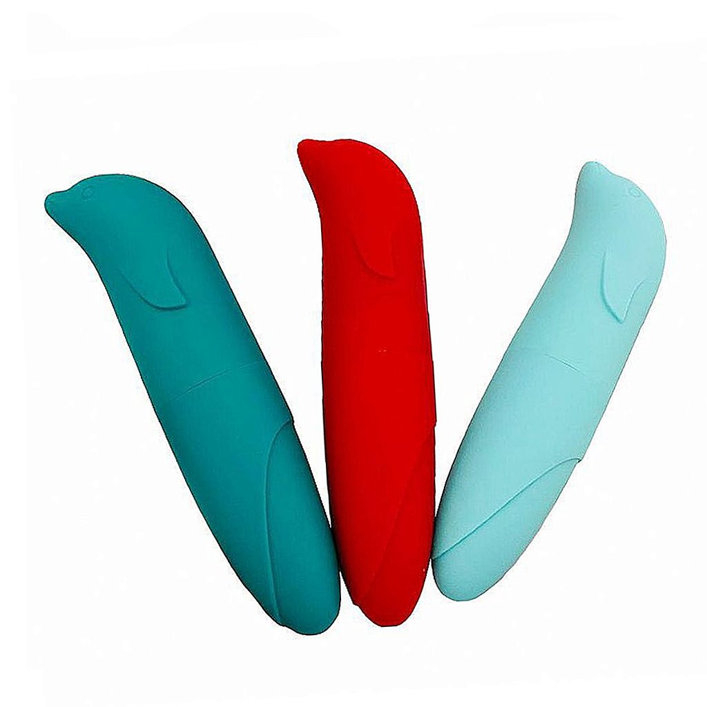 Vibrador Golfinho Estimulador Mini Ponto G Aveludado