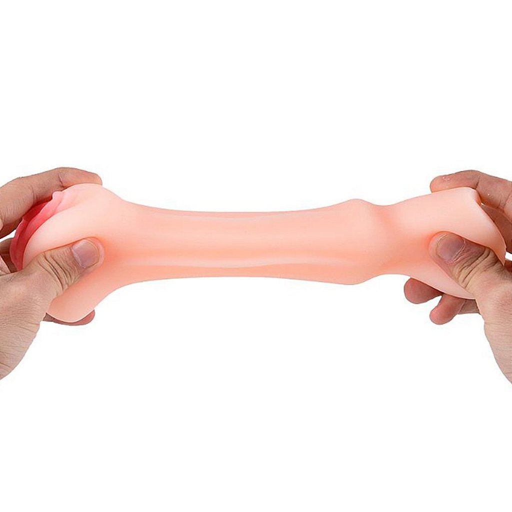 Masturbador Masculino Cyberskin Formato Vagina Realística