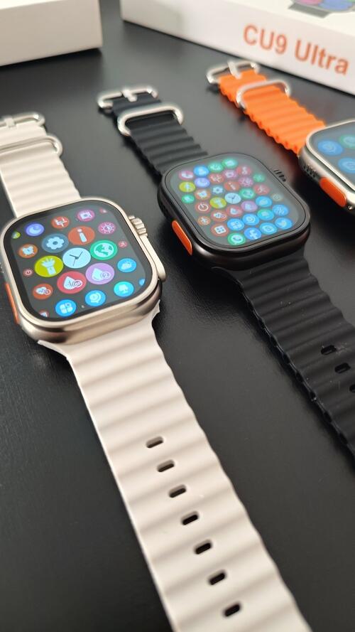 Smartwatch C9 Ultra 49mm Faz e Recebe Chamadas Lançamento - Laranja