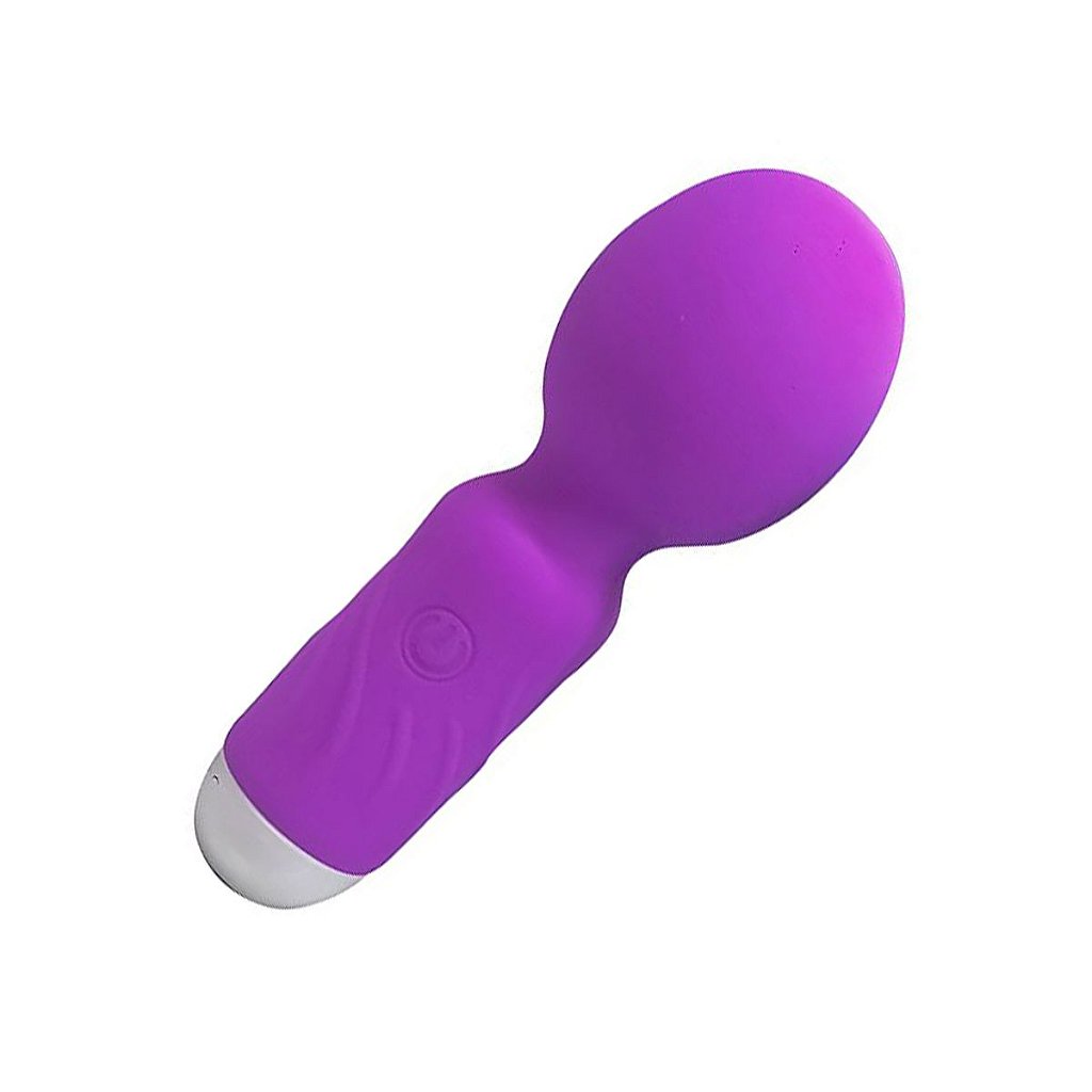 Mini Vibrador Varinha Mágica Estimulador Recarregável USB
