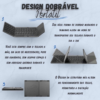 Mini Teclado Touch Dobrável Bluetooth Para Celular