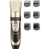 Kit Máquina Tosa Dourada Pets Cachorro Tosar Cães Gatos Profissional
