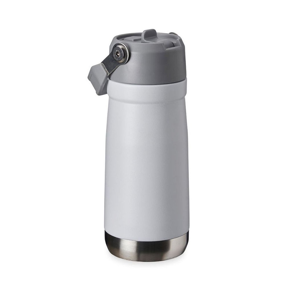 Garrafa Térmica Flip Squeeze Alça Canudo 550ml  Academia