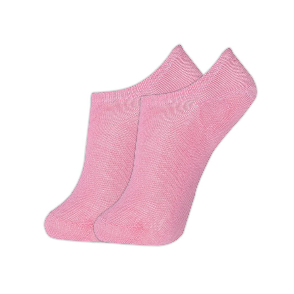 Kit 3 Pares Meia Sapatilha Feminina Invisível 35-40 Cores Sortidas