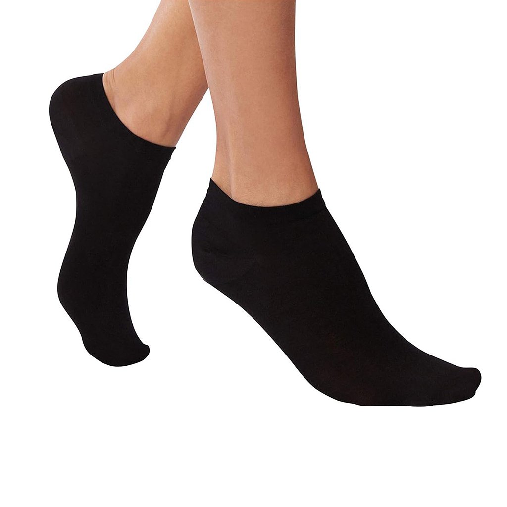 Kit 3 Pares Meia Soquete Cano Curto Feminino 35-40
