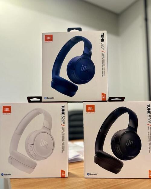 Fone De Ouvido Bluetooth Jbl Tune 520bt Original - Azul