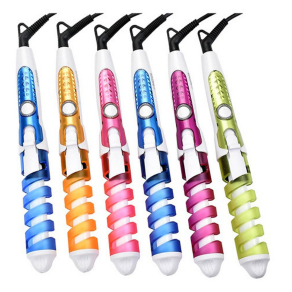 Cacheador Modelador Cabelo Cachos Ondulador Espiral Bivolt