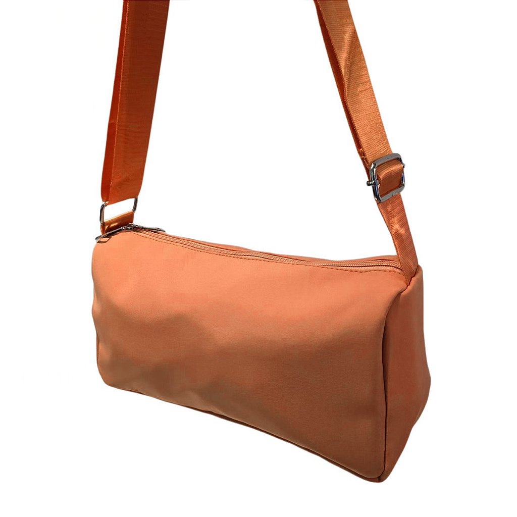Bolsa Lateral Alça Grossa Transversal Lisa Casual Festa