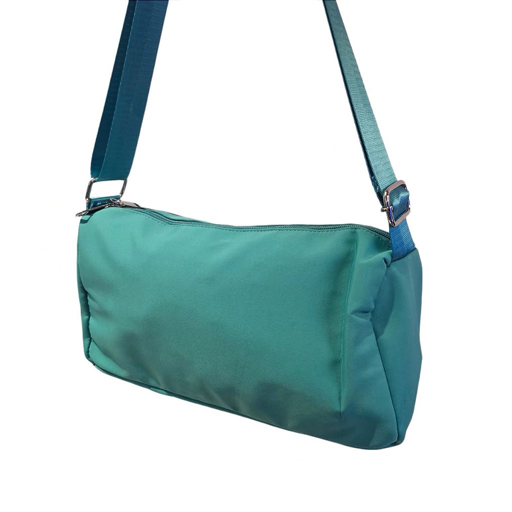 Bolsa Lateral Alça Grossa Transversal Lisa Casual Festa