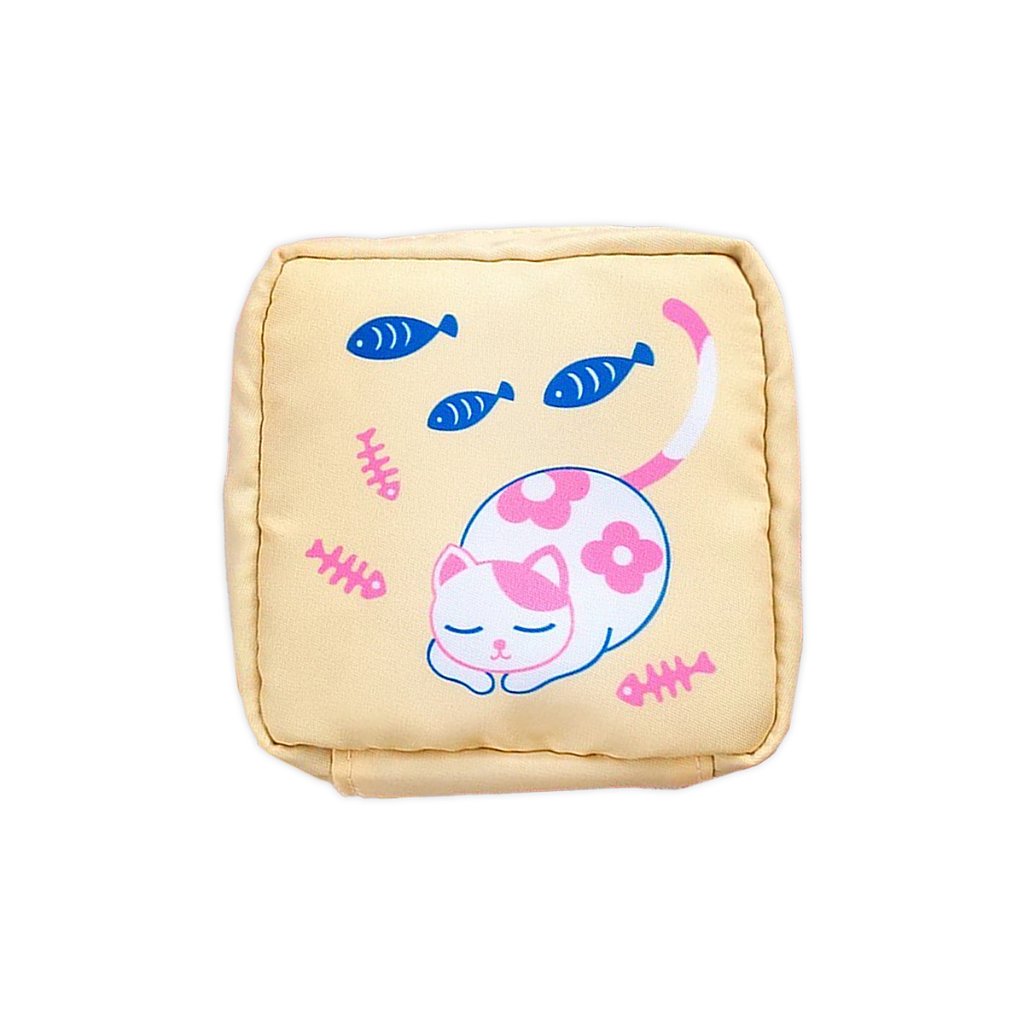 Necessaire Feminina Porta Absorvente Cosméticos Pequeno