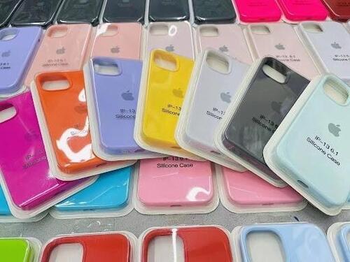 Kit 50 Capinha Case Silicone Aveludada Para iPhone