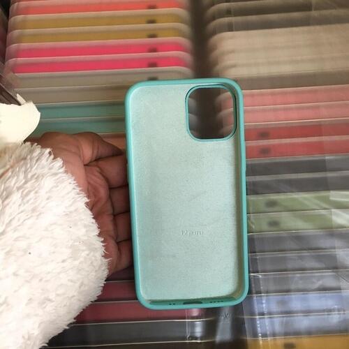 Kit 50 Capinha Case Silicone Aveludada Para iPhone