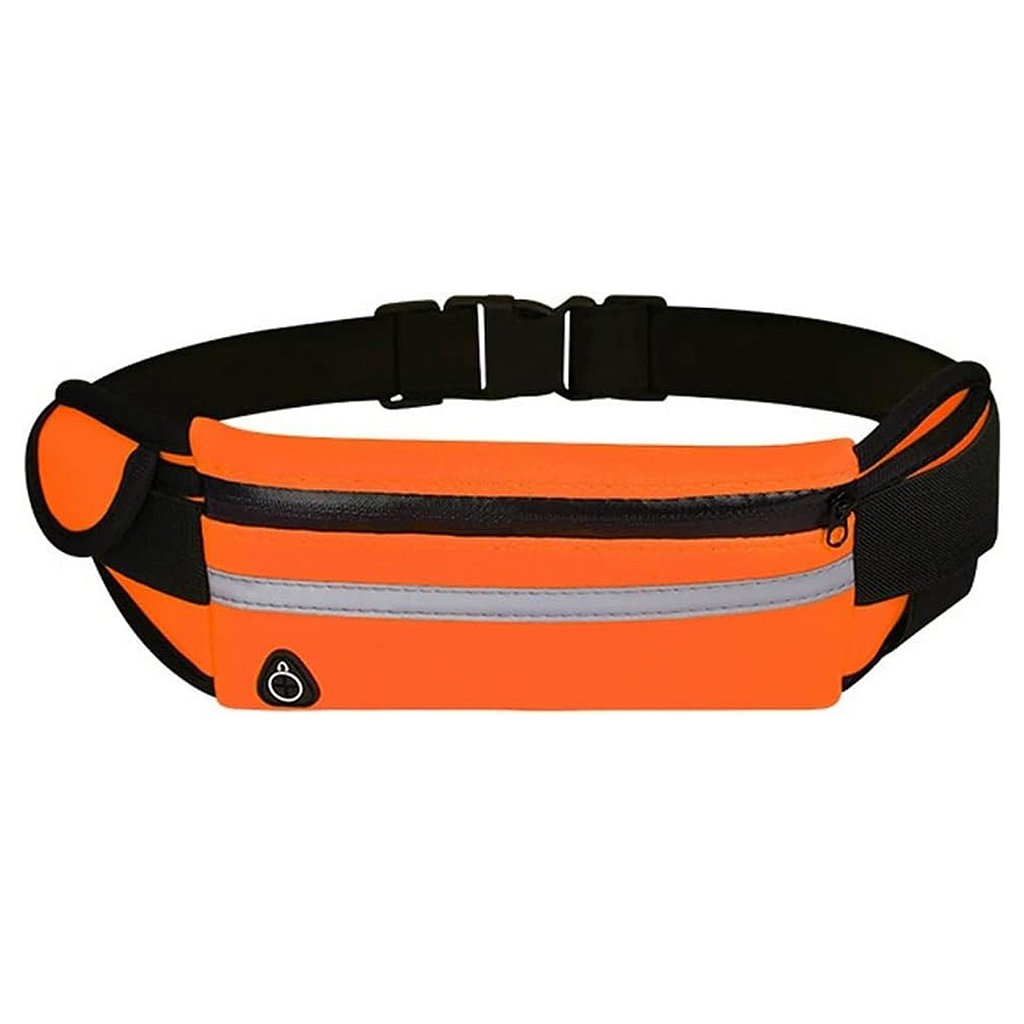 Pochete Corrida Bolsa Celular Treino Exercícios Impermeável Slim