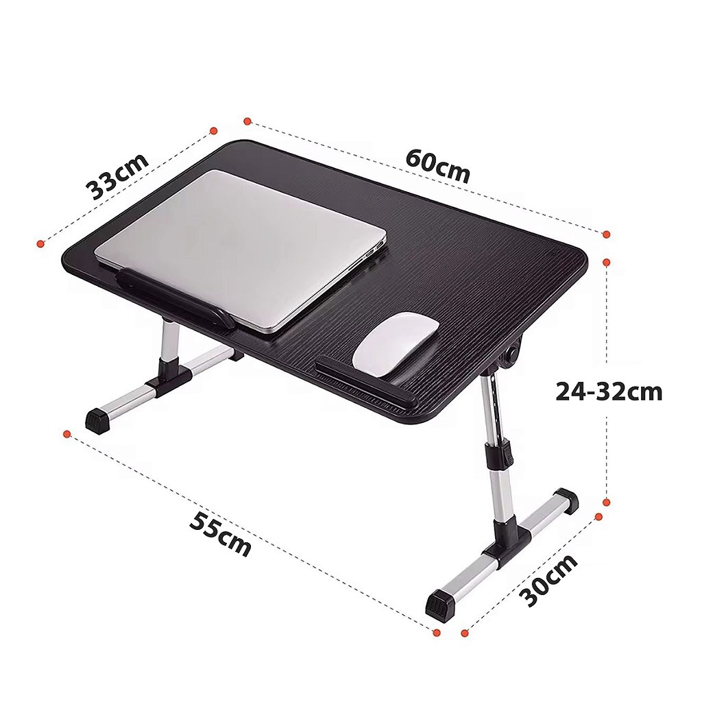Mesa Articulada Dobrável Notebook Cooler USB Sofá Cama