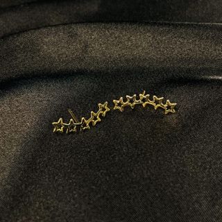 Brinco Ear Cuff Estrelas Pequenas Banhado em Ouro 18k