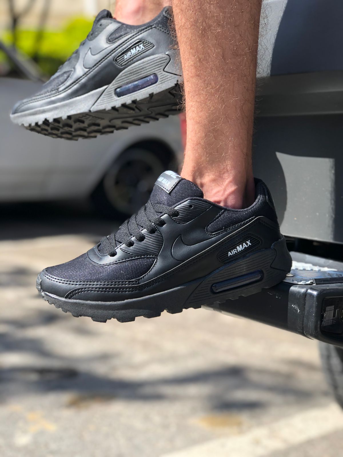 Tênis Air Max 90 Masculino Nike Preto/Preto