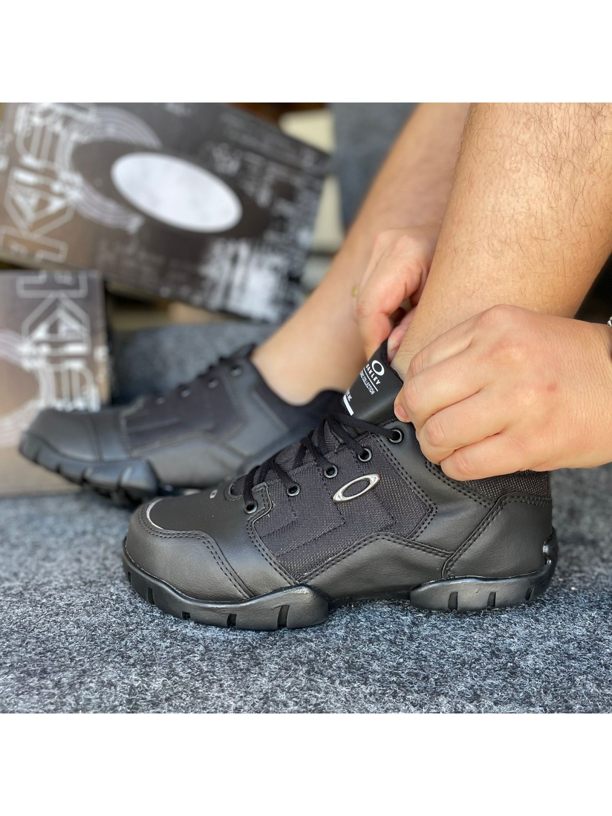 Tênis Botinha Halftrack Low Masculino Oakley Preto