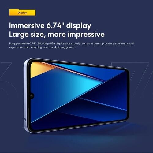 Smartphone Xiaomi Poco C65 8/256GB - Azul