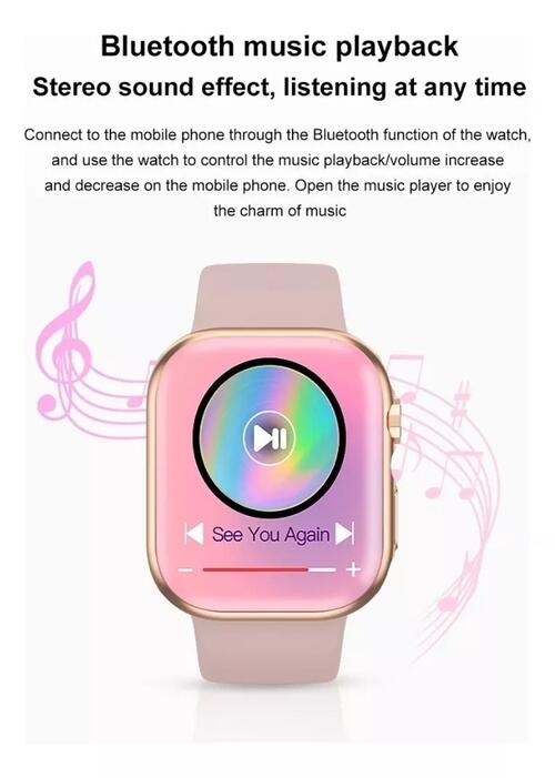 Smartwatch Watch X Mini 38mm Serie 10 Amoled Chat GPT - Prateado